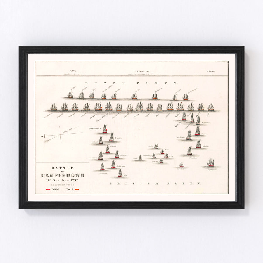 Holland Vintage Map 1797