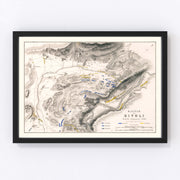 Italy Vintage Map 1797