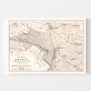 old military map