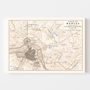 old military map