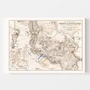 old military map