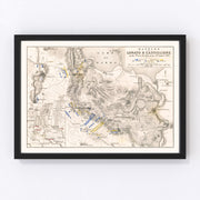 Italy Vintage Map 1796