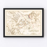 France Vintage Map 1794