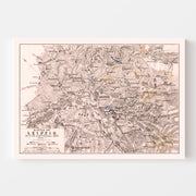 old military map