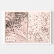old military map