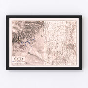 Prussia Vintage Map 1813