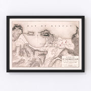 Spain Vintage Map 1813