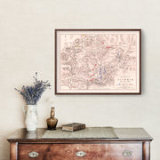 old military map