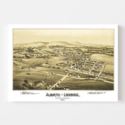 map of Alburtis