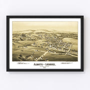 Alburtis Vintage Map 1893