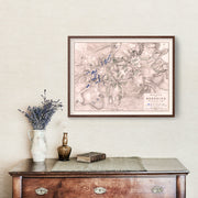 old military map