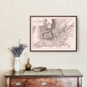 old military map