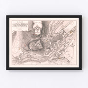 Spain Vintage Map 1812