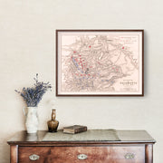 old military map