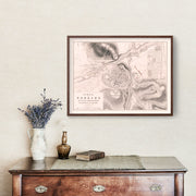 old military map