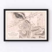Spain Vintage Map 1812