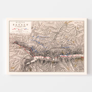 old military map
