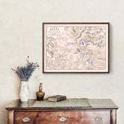 old military map