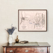 old military map