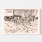 old military map