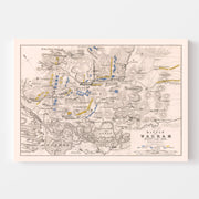 old military map