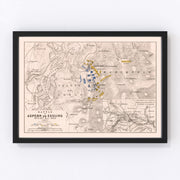 Austria Vintage Map 1809