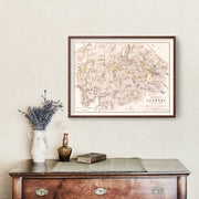 old military map