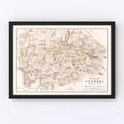 Germany Vintage Map 1809