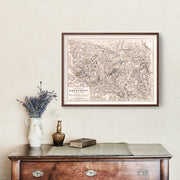 old military map