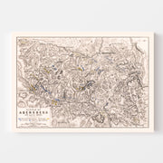 old military map