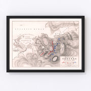 Spain Vintage Map 1809