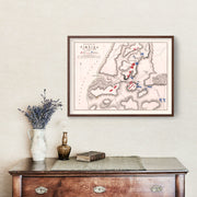 old military map