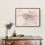 old military map