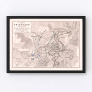 Germany Vintage Map 1807