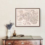 old military map