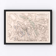 Russia Vintage Map 1807