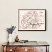 old military map