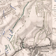 old military map