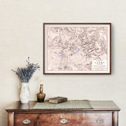 old military map