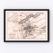 France Vintage Map 1814