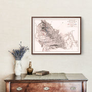 old military map