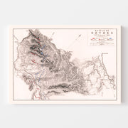 old military map