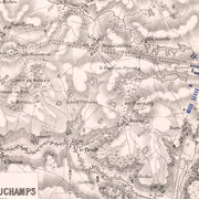old military map