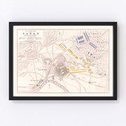 Germany Vintage Map 1813