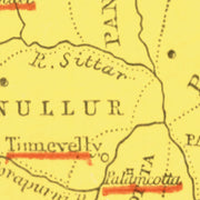 old Tirunelveli map