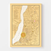 map of Calcutta