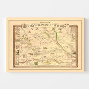 map of Wyoming
