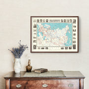 old military map