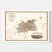 map of Surrey Englan