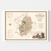 map of Nottingham En